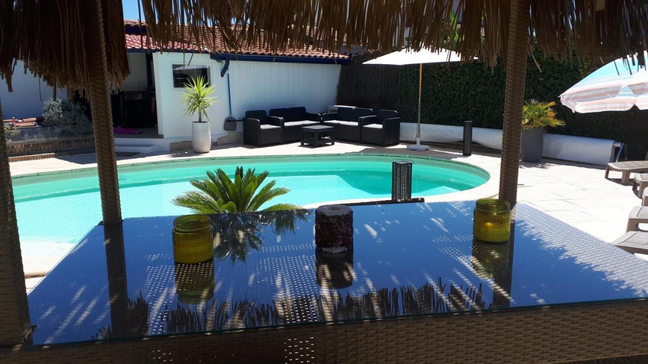 Chalet Zure Ondoan - Spa Et Piscine Chauffee Tarnos Εξωτερικό φωτογραφία